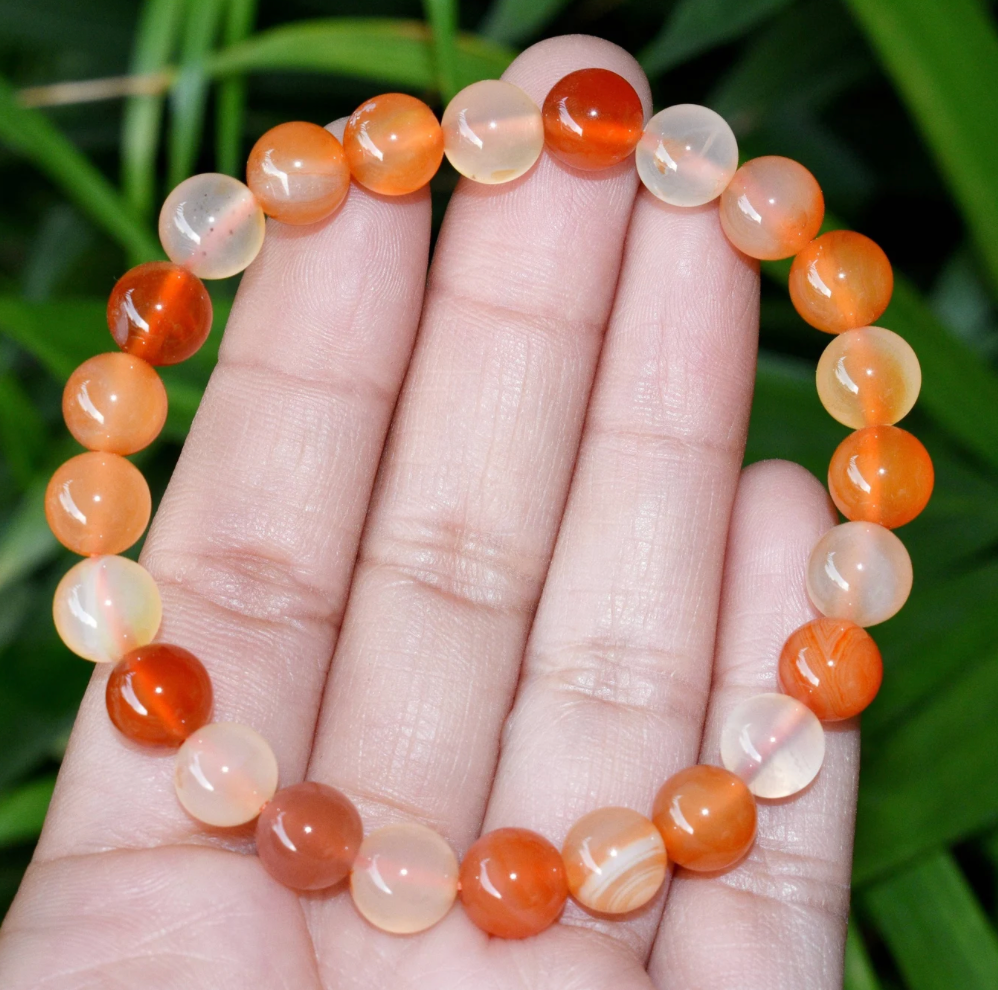 Carnelian Bracelet - 8mm