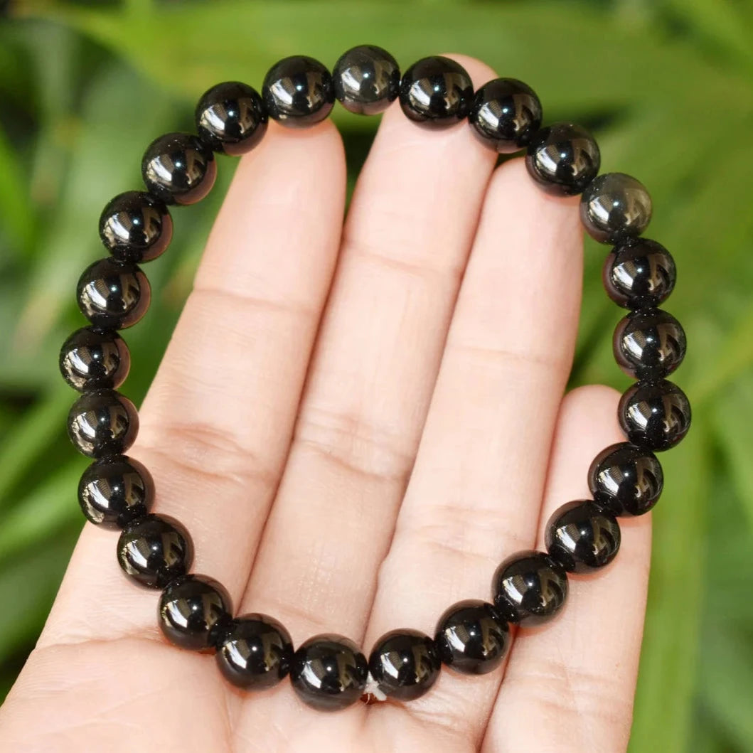 Obsidian Bracelet - 8mm