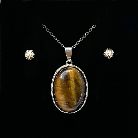 Tiger's Eye Exquisite Pendant