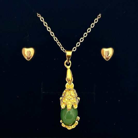Green Pixiu Pendant
