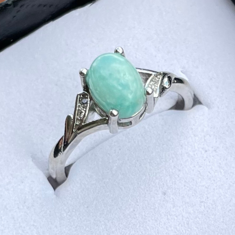 Amazonite Adjustable Ring