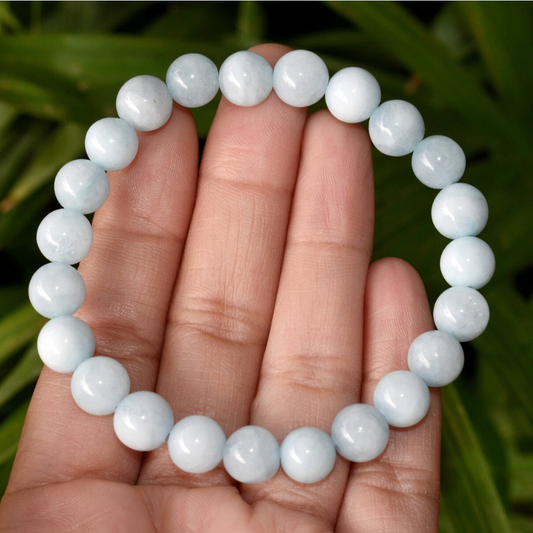 Aquamarine Bracelet - 8mm