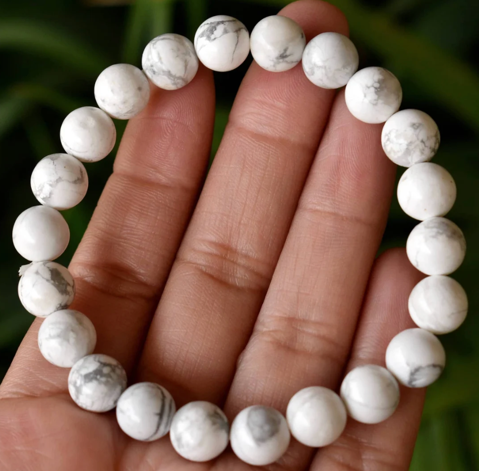 Howlite Bracelet - 8mm