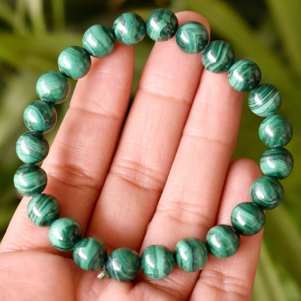 Malachite Bracelet - 8mm