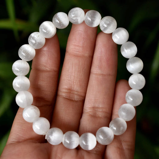 Selenite Bracelet - 8mm