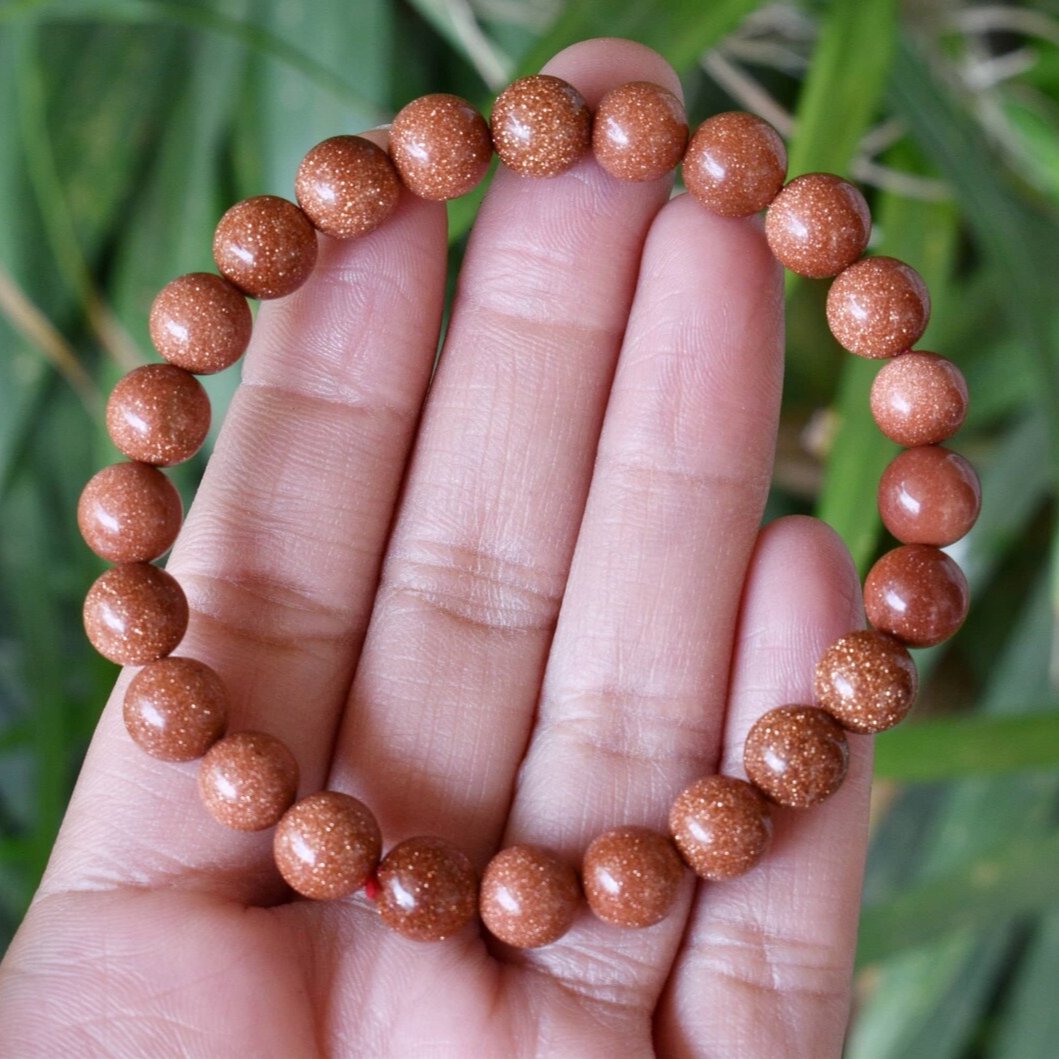 Red Sandstone Bracelet - 8mm